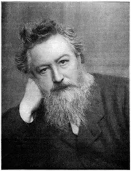 William Morris, englischer Künstler und Schriftsteller, 1930er Jahre