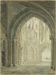 Innenraum des Nordportals von St. Mary Redcliffe