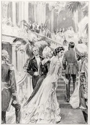 Ein Empfang im Außenministerium