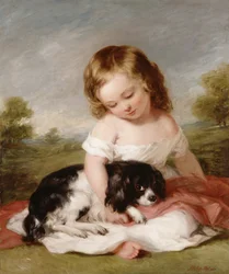 Porträt von Sir Henry M. Meysey-Thompson (1845-1929), 1. Baron Knaresborough als Junge, 1860