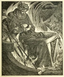 Tod von König Warwulf, veröffentlicht 1915