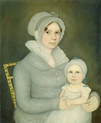Mrs. John Harrisson und Tochter