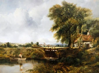Dedham Schleuse