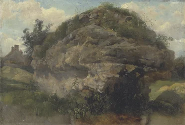 Felsiger Hang, um 1830