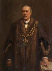 Porträt von James Yates, um 1880-82