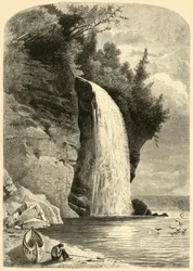 Silberkaskade, 1872