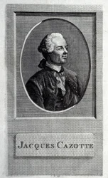 Porträt des Autors Jacques Cazotte 1720-1792