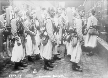Algerische Soldaten, 1914-15