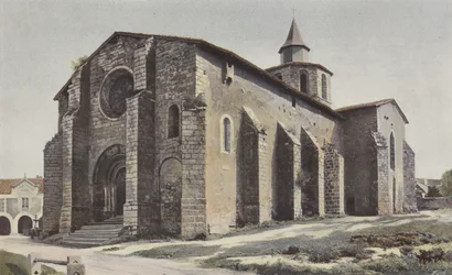 Bussières-Badil, Kirche, Gesamtansicht SW