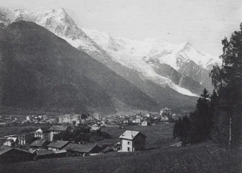Chamonix und der Mont-Blanc