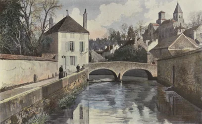 Chatillon-sur-Seine, Kirche Saint-Vorles und Perthuis-au-Loup