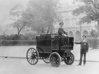Elektrischer Postwagen, 1901