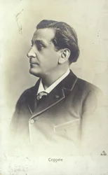 Francois Coppee (1842-1908), französischer Dichter und Romanautor