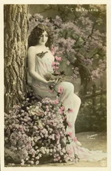 Mädchen mit Blumen