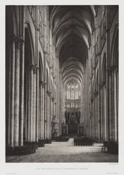 Innenansicht der Kathedrale von Amiens