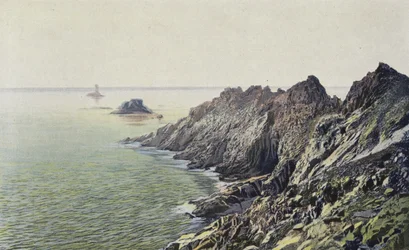 La Pointe Du Raz De Sein, Östliche Ansicht