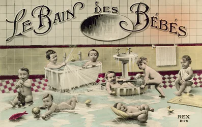 Das Bad der Babys
