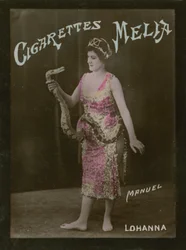Lohanna, Mädchen mit Schlange