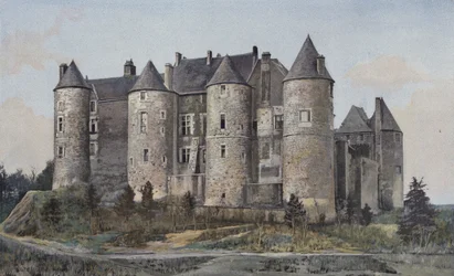 Luynes, Schloss, Gesamtansicht