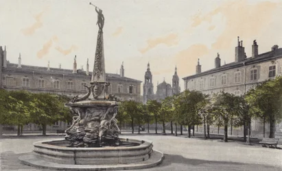 Nancy, Fontaine und Place d