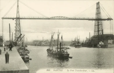 Nantes, Der Schwebefährenbrücke