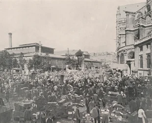 Paris: Zentralmarkt und Kirche Saint Eustache