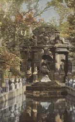 Paris, Fontaine de Medicis im Jardin du Luxembourg