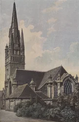Ploare, Kirche, Seite der Apsis