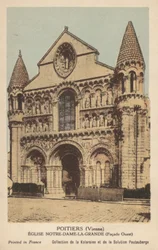 Poitiers, Kirche Notre Dame La Grande