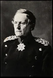 Porträt von Helmuth Karl Bernhard von Moltke der Ältere (1800-1891), deutscher Feldmarschall