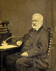 Porträt von Victor Hugo im Jahr 1872