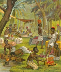 Eine Pause in Afrika