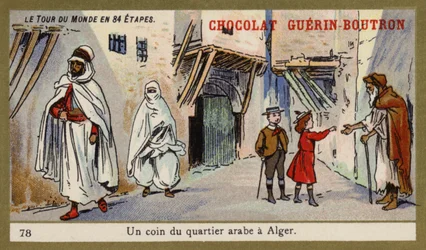 Eine Ecke des arabischen Viertels, Algier