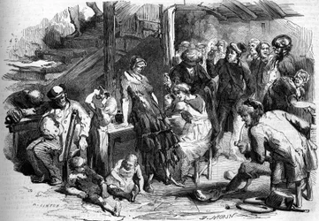 Ein Gasthaus in London, England