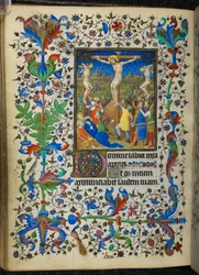 Kreuzigung, aus den Chevalier-Stunden, ca. 1420