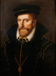 Admiral Gaspard de Coligny, französischer Calvinist, Staatsmann und Offizier, ermordet in der Bartholomäusnacht