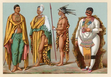 Afrikanisches Kostüm