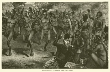 Südliches Afrika (Gravur)