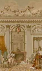 Ein Innenraum zur Zeit Ludwigs XVI