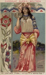 Antiker persischer Kostüm