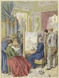 Atelier des Künstlers, Paris