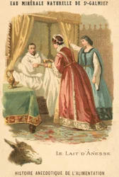 Eselsmilch (Chromolitho)