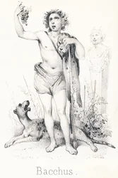 B Bacchus: Sohn von Jupiter und Semele