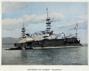 Kampfschiff „Magenta“ - in „Militäralbum - Marine: Leben an Bord“