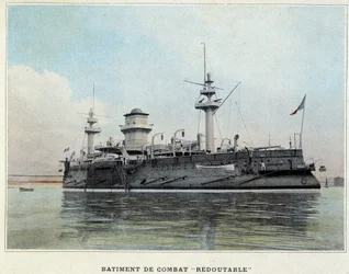 Kampfschiff „Redoutable“ - in „Militäralbum - Marine: Leben an Bord“