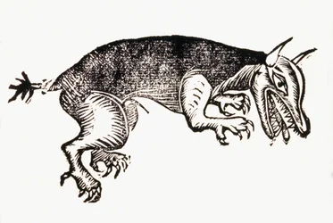 Bestie von Gévaudan (Gravur)