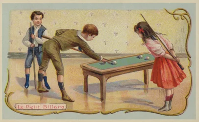 Billard (Chromolithografie)