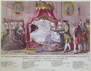 Geburt des Grand Dauphin, Louis Joseph (1781-1789)