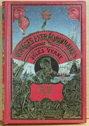 Buchcover für 20.000 Meilen unter dem Meer von Jules Verne, 1870