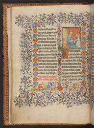 Stundenbuch, Add MS 32454 f.10v, Frankreich